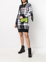 Thumbnail for your product : Philipp Plein Check Pattern Knitted Dress