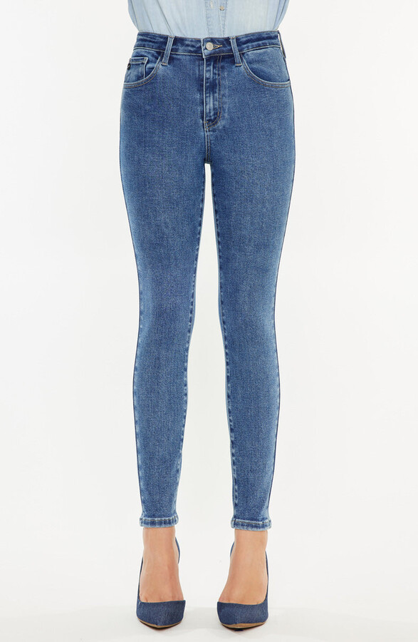 Kancan Bev High Rise Ankle Skinny Jeans