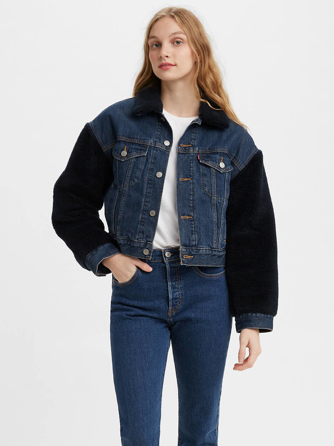 cocoon bomber trucker levis