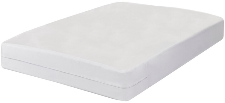 Fresh Ideas All-In-One Bed Bug Blocker Zippered Mattress Cover, Queen