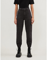 Thumbnail for your product : Pacsun Patch-pocket tapered high-rise jeans