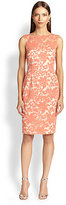 Thumbnail for your product : Kay Unger Embroidered Lace Dress