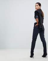Thumbnail for your product : N. Liquor Poker Straight Leg Jean With Embroidery Back Pocket