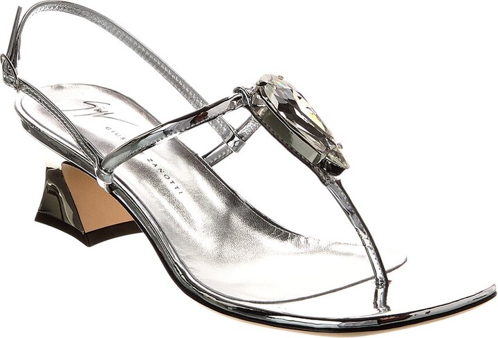 Giuseppe Zanotti Women's Silver Sandals ShopStyle