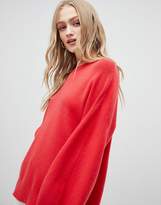 Thumbnail for your product : ASOS Design Jumper In Oversize With Banana Sleeve
