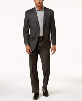 Andrew Marc Men's Classic-Fit Solid Charcoal Suit