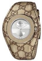 Thumbnail for your product : Gucci 'U-Play' Leather Strap Watch, 35mm