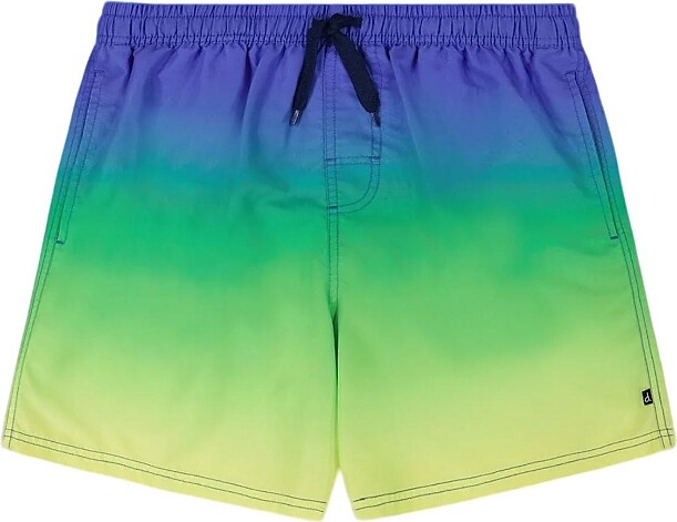 Deux Par Deux Men's Swim Gradient Trunks