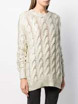 Thumbnail for your product : Avant Toi cashmere cable-knit sweater