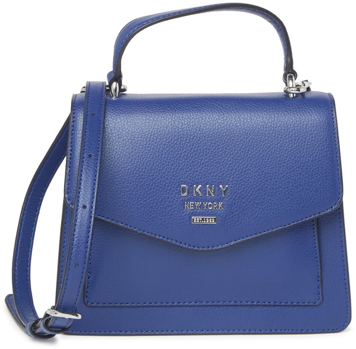 DKNY Whitney Leather Satchel Bag ShopStyle