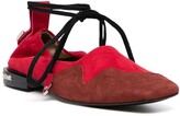 Thumbnail for your product : Toga Pulla Square-Toe Ballerina Shoes