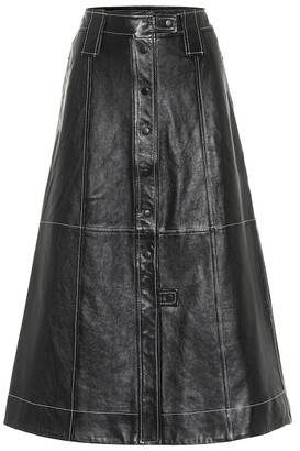 ganni addison skirt