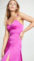 Thumbnail for your product : Fame & Partners V Neck Open Back Gown