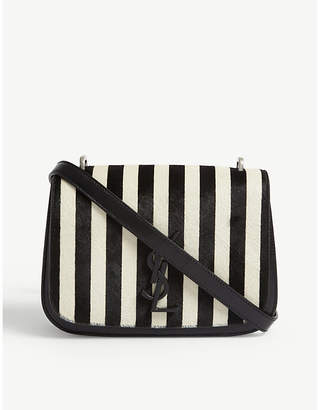 Saint Laurent Spontini stripe leather satchel