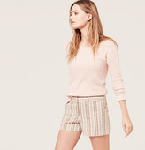 Thumbnail for your product : LOFT Textured Scoop Neck Sweater