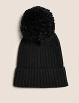 Thumbnail for your product : Marks and Spencer Kids’ Pom Pom Winter Hat (12 Mths - 13 Yrs)