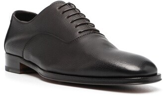 Canali square toe Oxford shoes