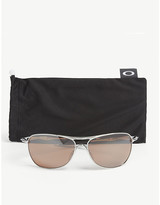 Thumbnail for your product : Oakley Women's Grey Oo4060 Chrome Square Sunglasses