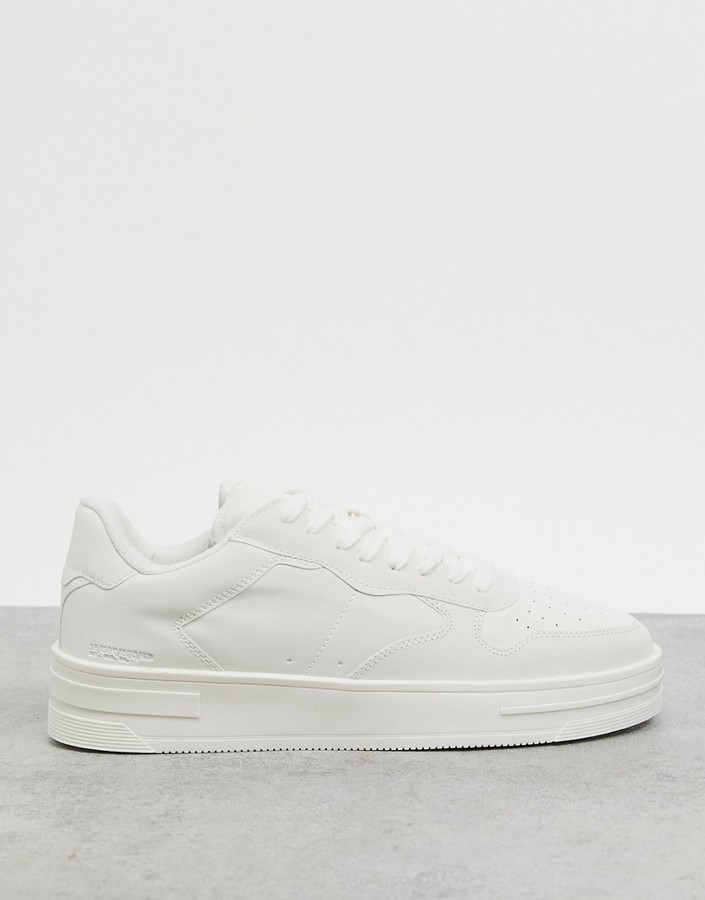 Bershka White Men S Shoes Shop The World S Largest Collection Of Fashion Shopstyle