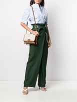 Thumbnail for your product : Ferragamo Belted High-Waist Trousers