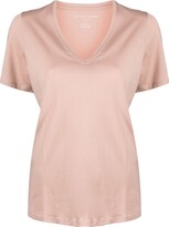 Thumbnail for your product : Majestic V-neck Cotton Blend T-shirt