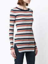 Thumbnail for your product : Apiece Apart striped slim fit sweater