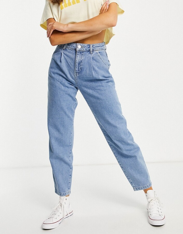 Relaxed Jeans Mom Jeans Miss Selfridge Miss Selfridge Barrel Leg