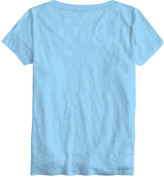 Thumbnail for your product : MC2 Saint Barth Light Blue Linen T-shirt