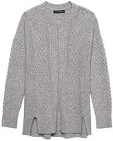 Thumbnail for your product : Banana Republic Petite Cable-Knit Sweater Tunic
