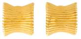 Thumbnail for your product : Givenchy Fluted Clip-On Earrings