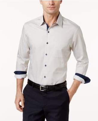 Tasso Elba Men's Pinstriped Shirt, Created for Macy's