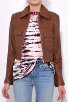 Thumbnail for your product : Veda Jack Leather Jacket in Saddle