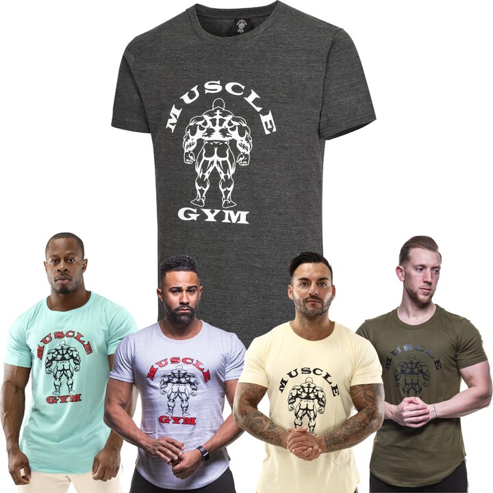 Muscle Gym Shirts for Men ShopStyle Tshirts