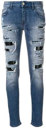 Just Cavalli distressed boyfriends jeans