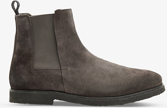 Mens Grey Suede Chelsea Boot | over 80 Suede Chelsea Boot ShopStyle |