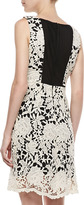 Thumbnail for your product : Alice + Olivia Jolie A-Line Lace-Overlay Dress