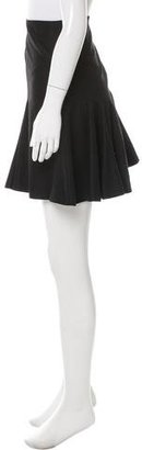 Alexander McQueen Wool Knee-Length Skirt