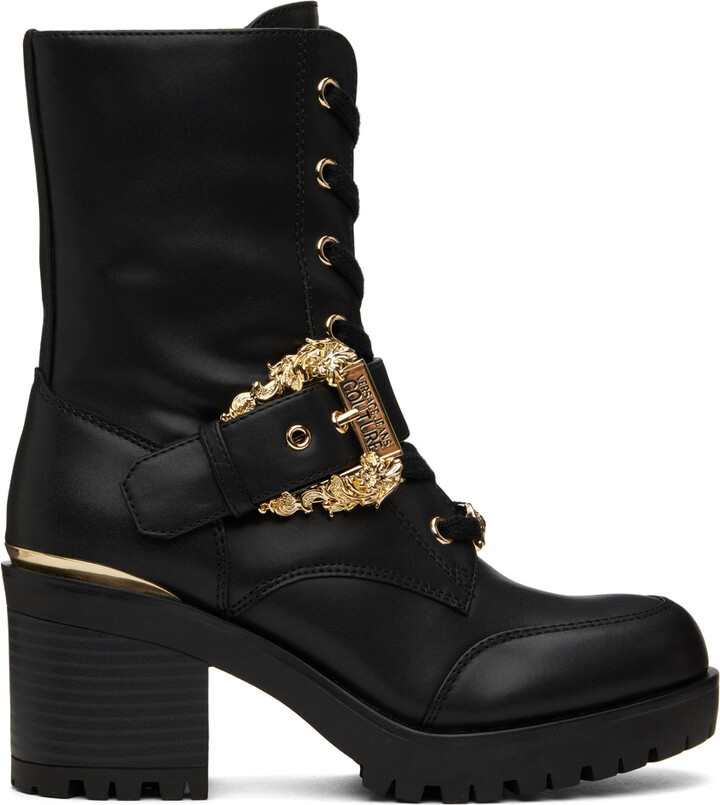 Versace Women's Combat Boots | ShopStyle
