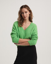 Thumbnail for your product : Witchery Women's Green Jumpers - Dolman Lofty Knit