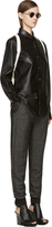 Thumbnail for your product : Alexander Wang T by Black Cotton Twill Lounge Pants