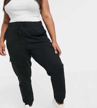 Asos DESIGN Curve utility jogger in organic cotton