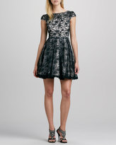 Thumbnail for your product : Alice + Olivia Aubree Crystal-Embellished Lace Dress