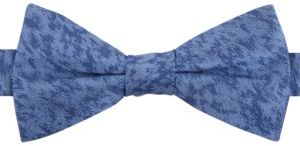 William Rast Silk Abstract Patterned Bowtie