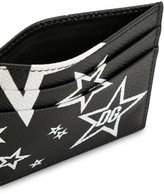 Thumbnail for your product : Dolce & Gabbana Star Print Cardholder