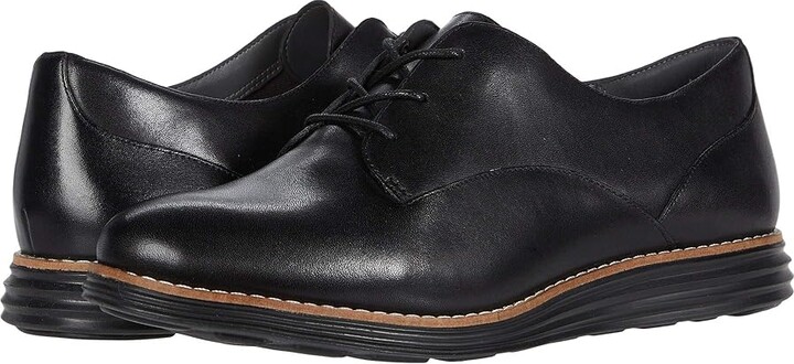 Cole Haan Original Grand Plain Oxford (Black Leather) Women's Shoes -  ShopStyle Flats