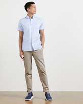 Thumbnail for your product : Ted Baker YESSO Cotton Oxford short-sleeved shirt