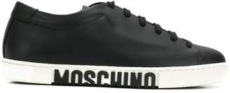 Moschino logo sole sneakers