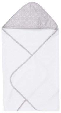 Trend Lab Trend Lab101118Gray And White Circles Hooded Towel