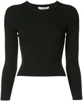 Tibi Seamless Rib Corset Sweater