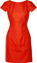 Thumbnail for your product : Giambattista Valli V-back silk-shantung dress